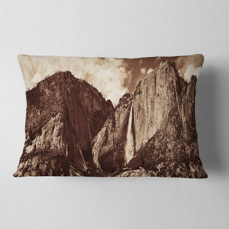 Coussin Seashore Yosemite, 12 po x 20 po, Rectangle