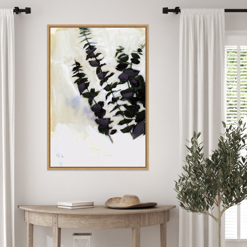 Eucalyptus Painting No. 1 by Cartissi Framed Canvas Wall Art Print