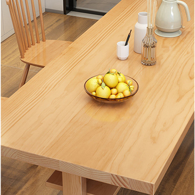 Waagy Modern simple solid wood dining table set. - Wayfair Canada