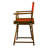 18" Folding Director Chair-19623328-19623338