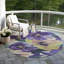 Tapis mauve intérieur / extérieur lavable à la machine Claudian ACN1490-103151162