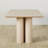Healthy solid wood dining table-537238846