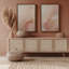 «Pastel Paradise Delight», ensemble de 2 toiles encadrées-164322001-164322008