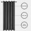 100 % Polyester Blackout Eyelet Synthetic Room Darkening Thermal Curtain-649955949-649955958