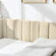 Structure de lit capitonnée rembourrée, structure de canapé-lit avec dossier et accoudoirs confortables, lit pour chambre à coucher, salon-456987570