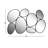 Mares Metal Oval Wall Mirror