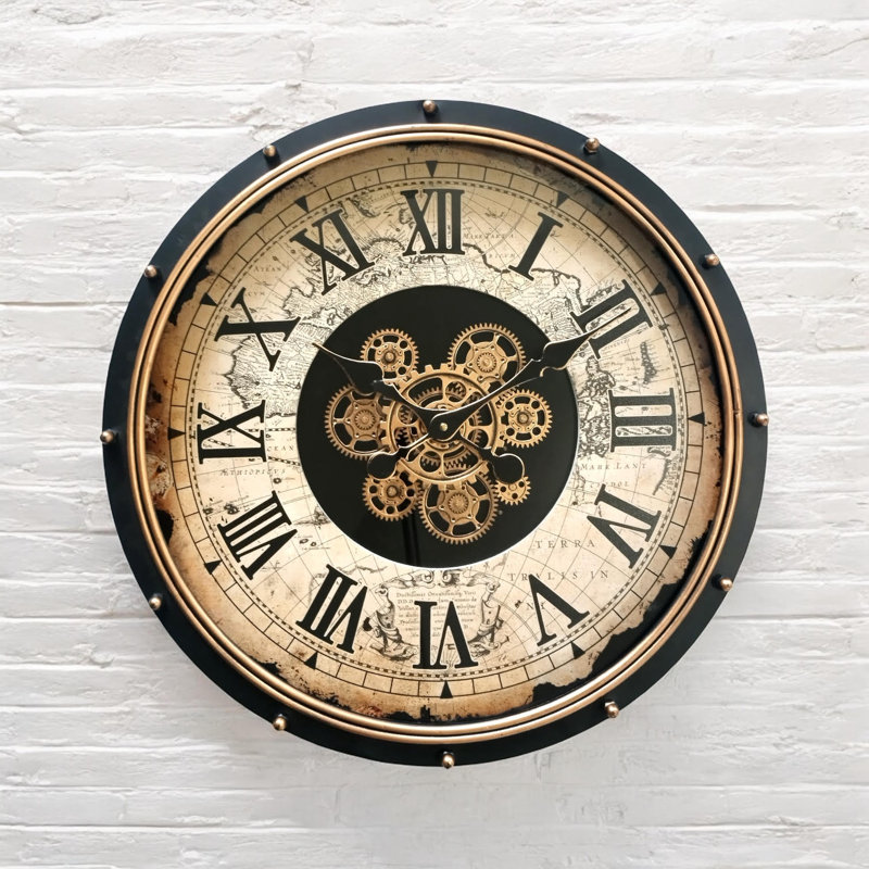 Metal Wall Clock