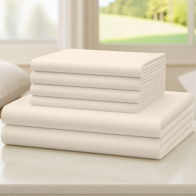 6-Piece Soft Microfiber Sheet Set