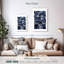 Bloc aquarelle bleu marine Avery-108506122