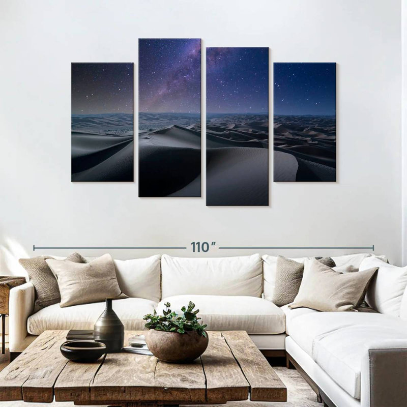 Alvord Empty Quarter Milky Way, 54" H x 84" W