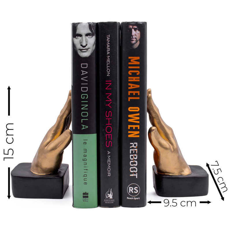 Resin Non-Skid Bookends