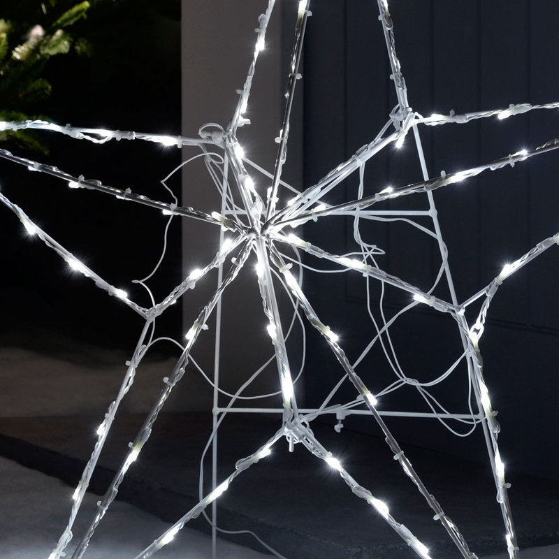 Pre-Lit Animated Multi-Function 3D Star Lighted Display