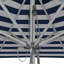Parasol de patio en bois gris en aluminium 11 pi-326615111