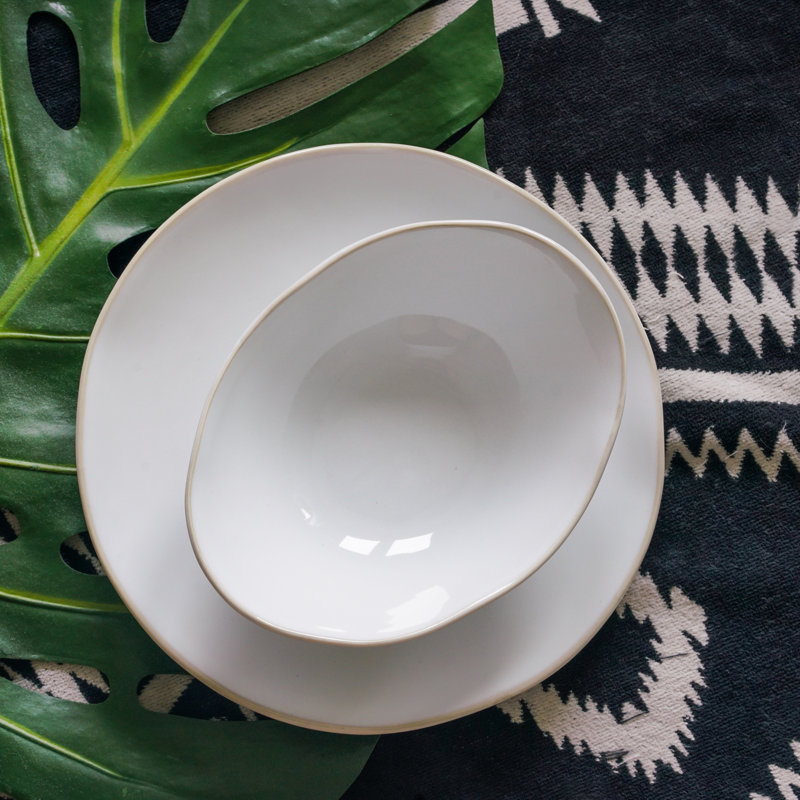Connellsville 20 oz. Dining Bowl, Agave White
