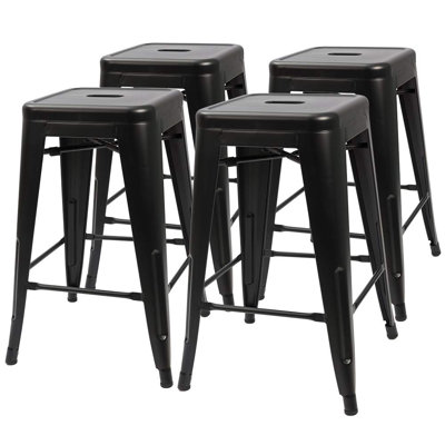 Lehman Counter Stool with Metal Frame