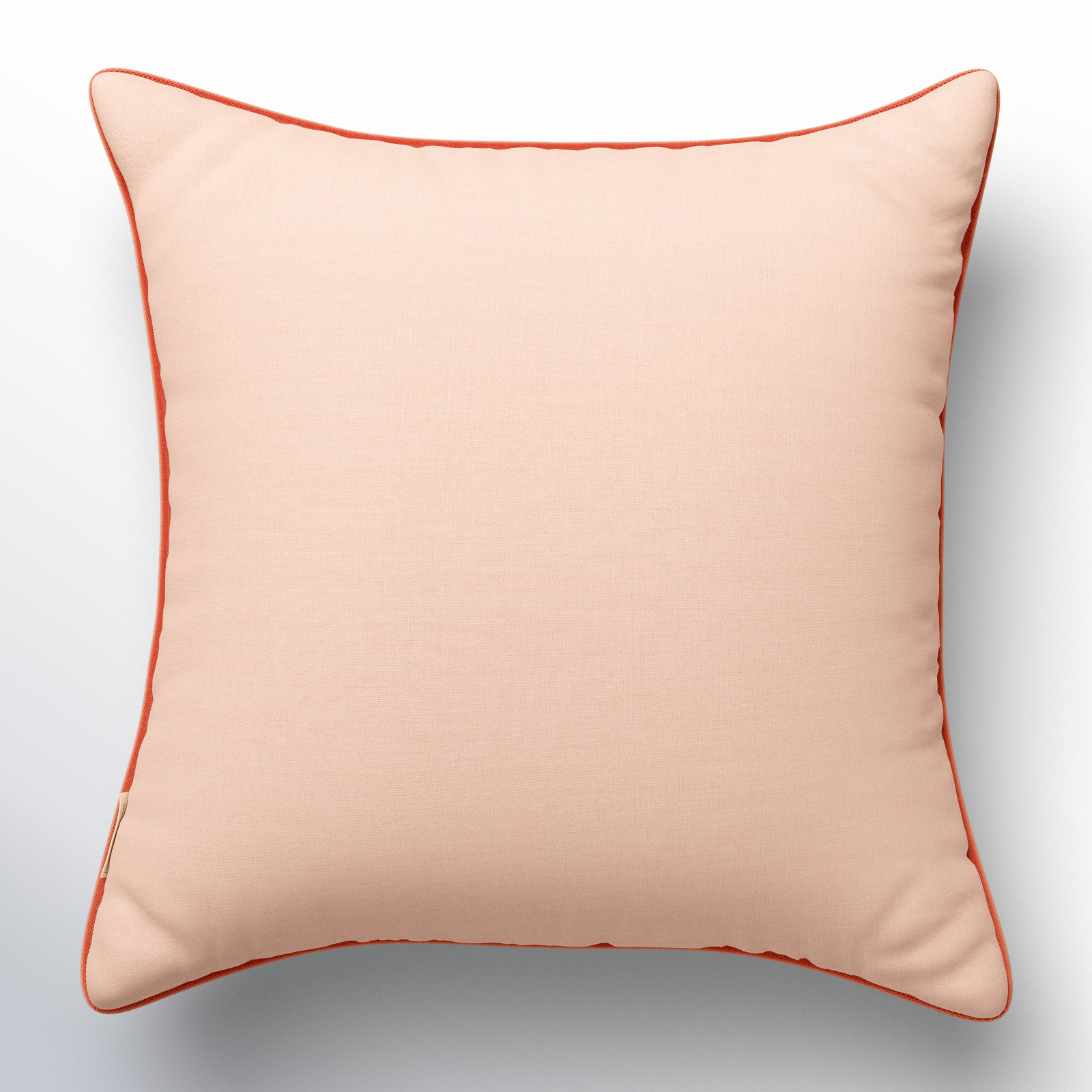Rivie Indoor/Outdoor Throw Pillow, 26"H x 26"W, Pink