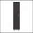 Wenge Storage Cabinet With Fixed Shelf-811514741