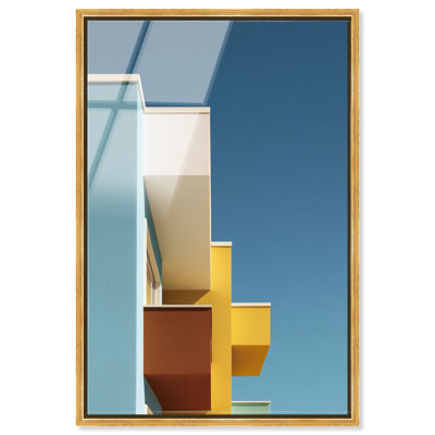 Orthogonal Sky View High-Gloss Frameless Acrylic Glass Wall Art Architecture Print by Oliver Gal, Ready to Hang, 10 x 15