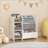 Multifunctional Kids Bookshelf and Storage Combo for Playful Learning