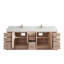 Ensemble de meuble-lavabo double 84 po Manhattan-83054480