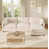 Mélange de polyester beige sélectionné