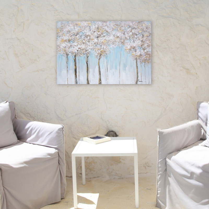 Peinture sur toile tendue, H 24 po x l 36 po x P 2 po