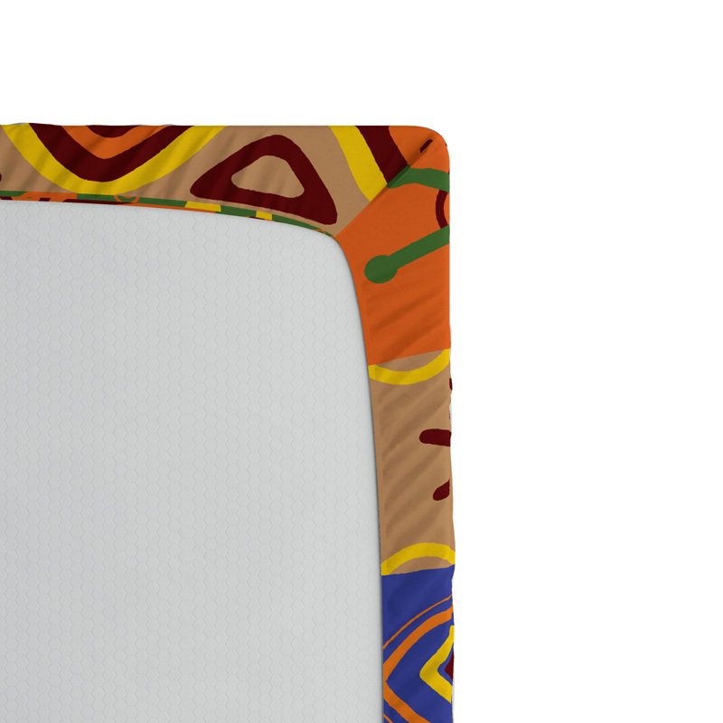 Microfiber Patchwork Fitted Sheet, Full Fitted Sheet