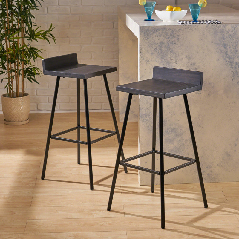 Tabourets de patio, Gris