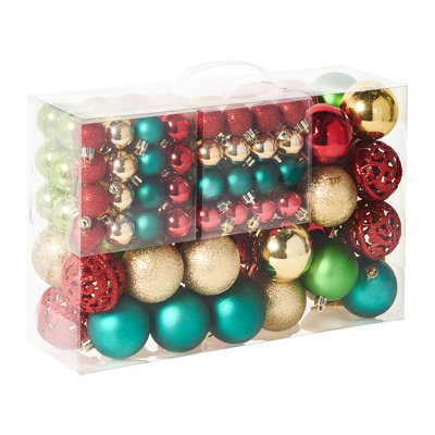 7cm Solid Colour Plastic / Acrylic Bauble