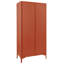 Wardrobe Andreita Golden Brown Metal
