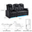 Fauteuil de cinéma inclinable Power Zero Gravity-1332379536