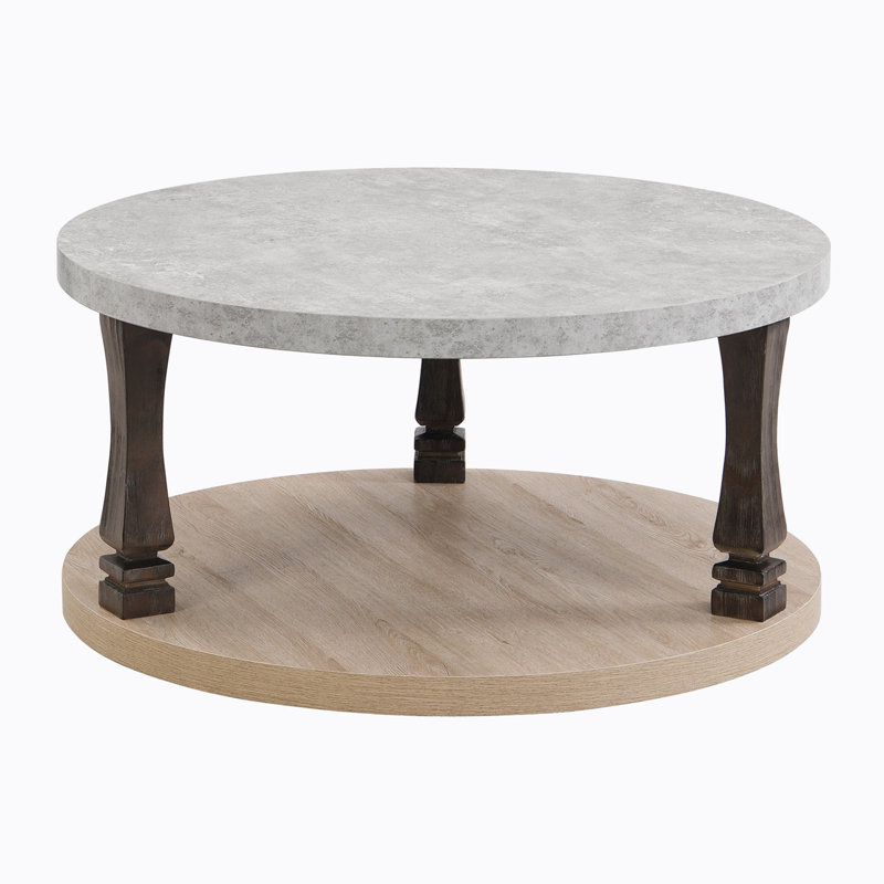 Dessein Single Coffee Table, 17.72" H x 36.02" L x 36.02" W