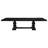 Terone 7-piece Rectangular Dining Table Set Distressed Noir-116490142