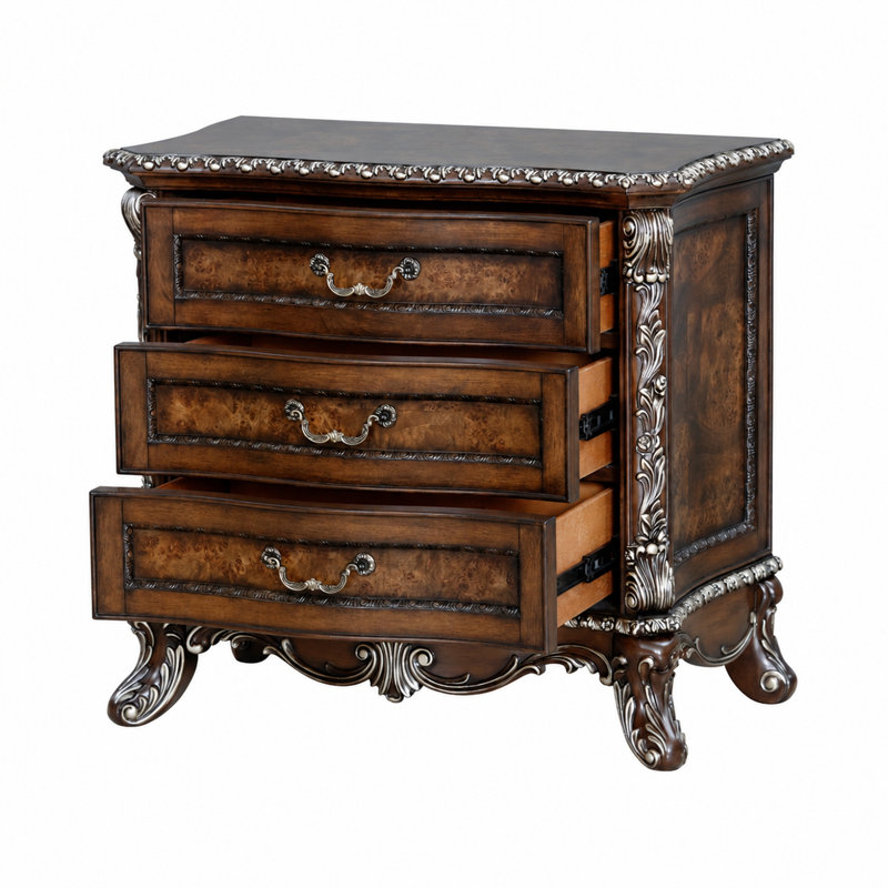 Nightstand, Cherry Finish