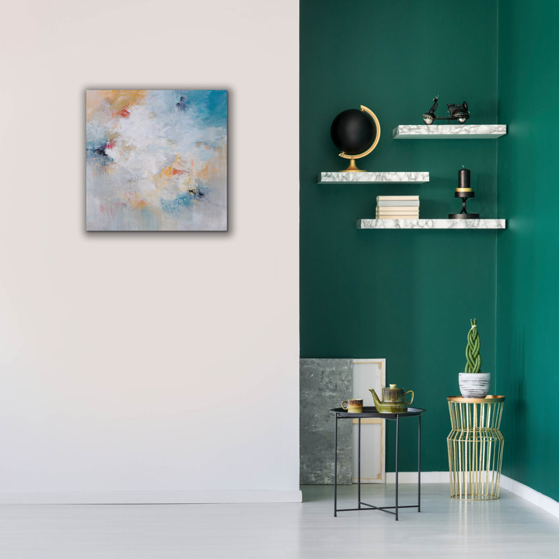  «Veiled Dance» par Karen Hale, art mural sur toile, 26 po x 26 po, H 26 po x l 26 po