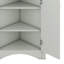 Armoire de rangement triangulaire avec 3 tablettes réglables-113930262