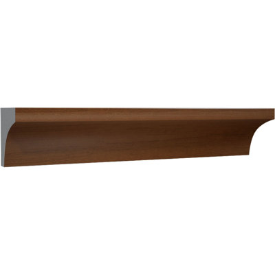 WM93 - Moulure de coin intérieur en PVC TrueCraft - H 3/4 po x l 3/4 po x L 96 po