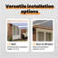 Ivy Bronx Fabric Cover Retractable Patio Awning-1227483525-1227483534