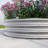 2Pcs W840116763 Galvanized Metal Raised Planter, 15.22 Lb, Double - Layer Corrosion, Suitable For Medium Rooting Flowers Open Bottom Water Drainage, Can Withstand Tough Weathers, Good Vegetable And-62016677