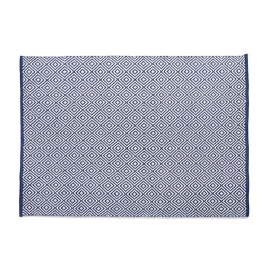 Groveson Rectangle Geometric Hand Tufted Indoor / Outdoor Area Rug