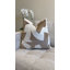 Housse de coussin en velours beige-113456917