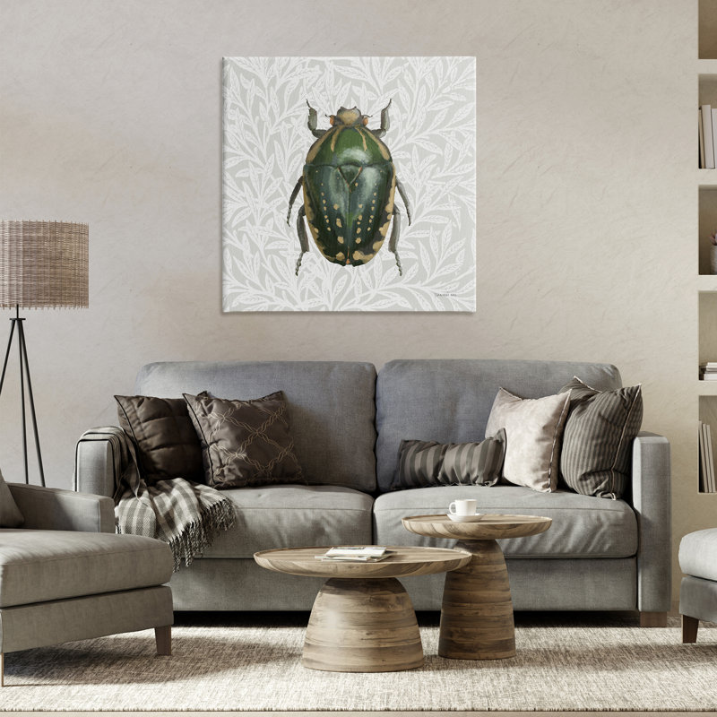 «Beetle with Botanical Motif» par Danhui Nai, H 30 po x l 30 po