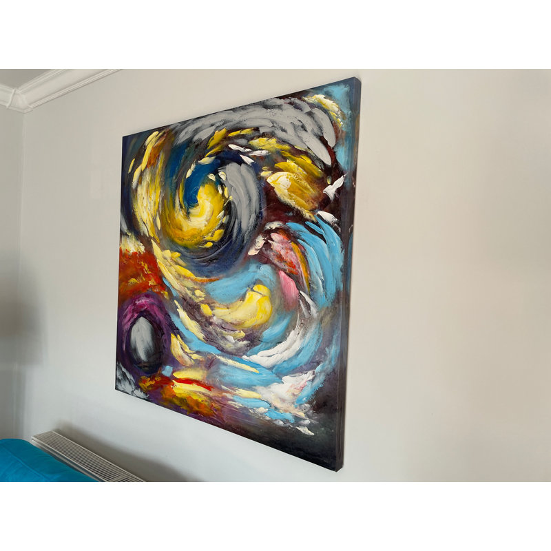Wrapped Canvas Painting