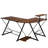 L-Shaped Iron Computer Desk-980119714