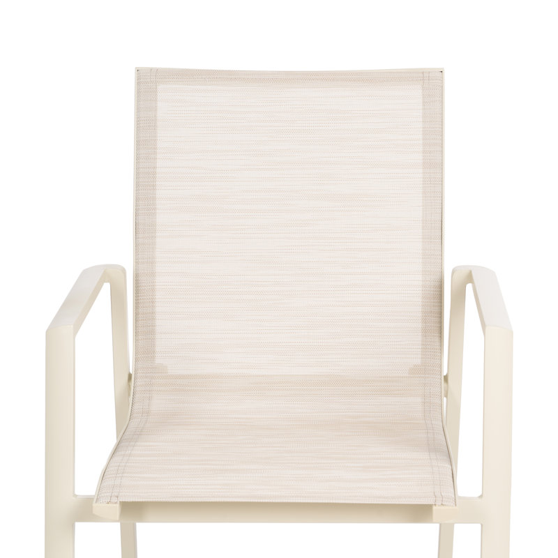 Patio Dining Armchair, Beige