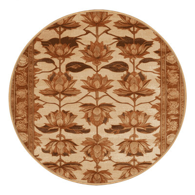 Machine Washable Persian Brown Area Rug