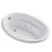 Sunward 60" x 42" Undermount Whirlpool Bathtub-13240017-89288019