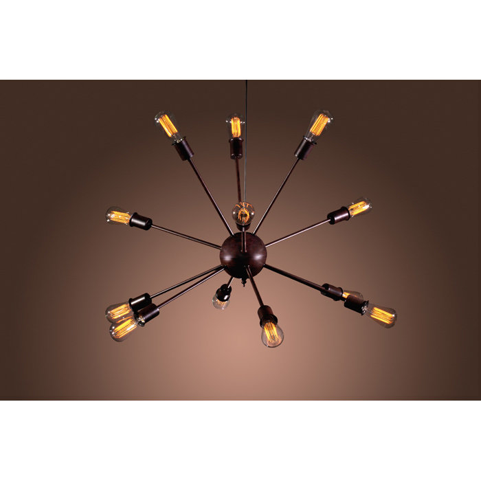 Lustre sphère spoutnik 12 lumières Amundson
