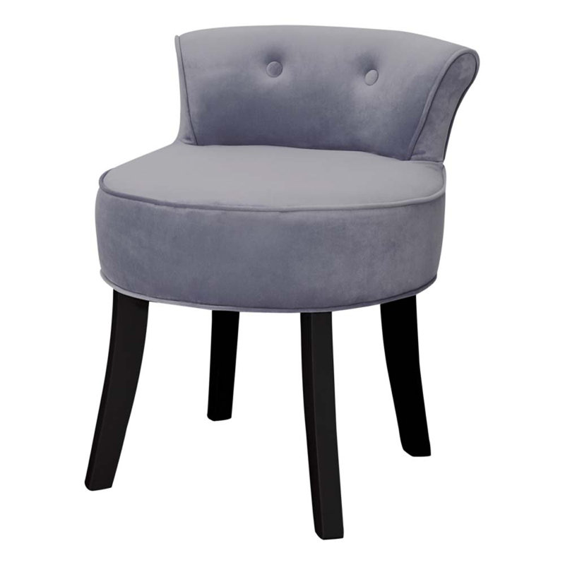 Joie Accent Stool, Grey/Black