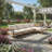 Annan Outdoor 5-Piece Acacia Wood L-Shaped Sectional Sofa with Cushions